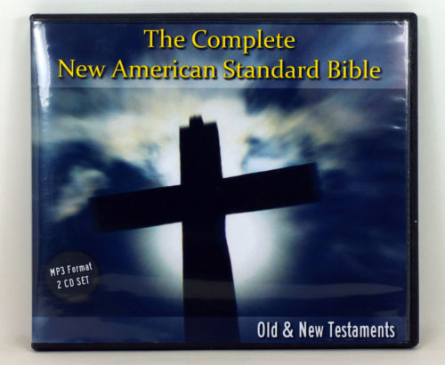 Holy Bible - New American Standard Version (NASB) Audio - MP3 CDs W/Case