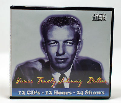 Yours Truly, Johnny Dollar - OTR - Vol 1 - 12 AUDIO CD's