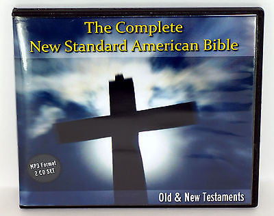 Holy Bible - New American Standard Version (NASB) Audio - MP3 CDs  W/Case
