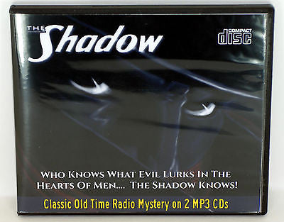 The Shadow Radio Program - All Known Episodes -  2 CDs w/Case